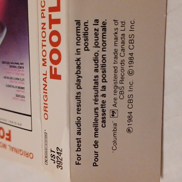 4/$30 Footloose - Soundtrack Casette Tape - Picture 6 of 6